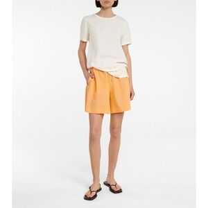 MaxMara Fiamma Cotton Blend‎ Orange Shorts Size 6